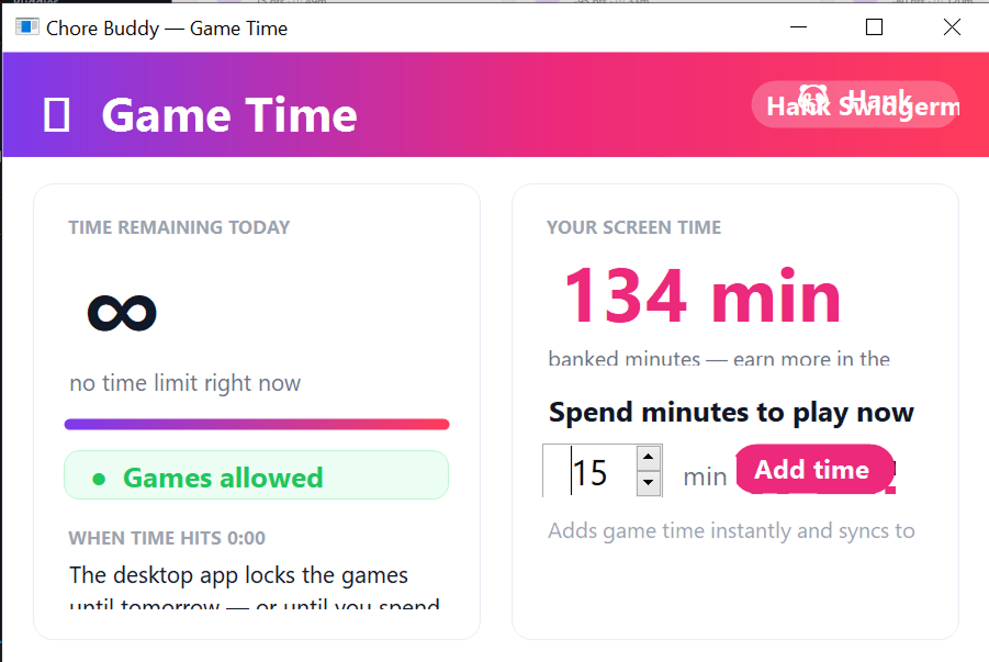 Game firewall client